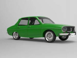 renault 12 - dacia 1300 3D Model