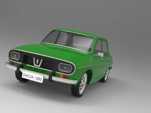 renault 12 - dacia 1300 3D Model