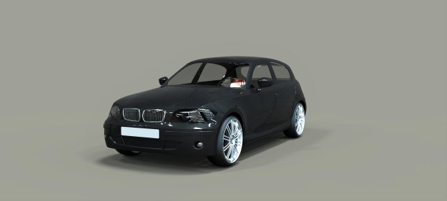 bmw 1 Modelo 3D .c4d .max .obj .3ds .fbx .stl .blend 