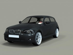bmw 1 3D Model
