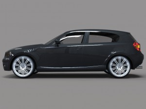 bmw 1 Modelo 3D