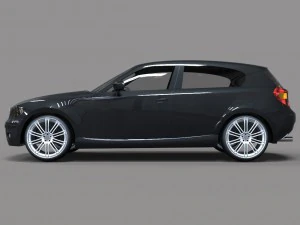 bmw 1 3D Model