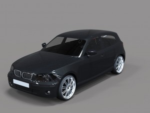 bmw 1 Modelo 3D