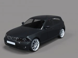 bmw 1 3D Model
