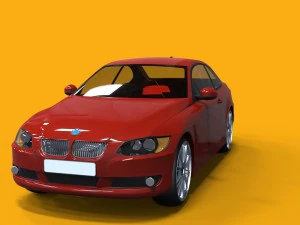 BMW serie 3 Modello 3D