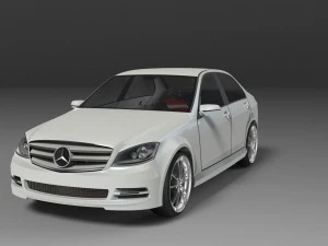 mercedes c class 3D Model