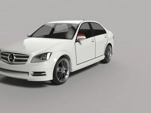 mercedes c class 3D Model
