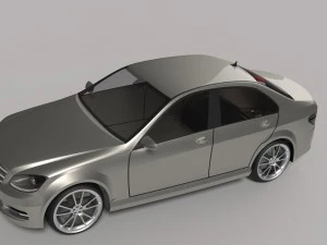 mercedes c class 3D Model