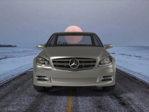 mercedes c class 3D 模型