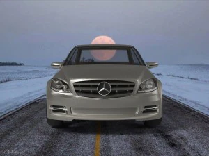 mercedes c class 3D Model