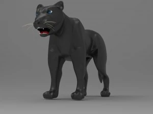 pantera Modelo 3D