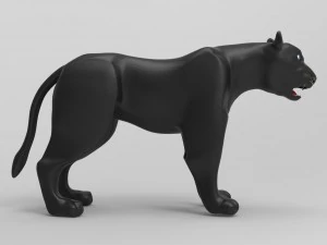pantera Modelo 3D
