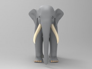 elephant Modello 3D