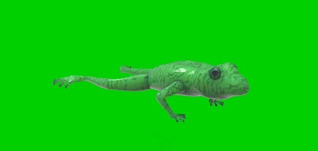 frog Model 3D .c4d .max .obj .3ds .fbx .stl .blend 