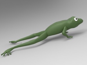 frog Model 3D
