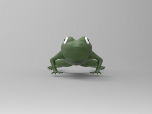 frog Model 3D