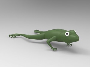 frog Model 3D