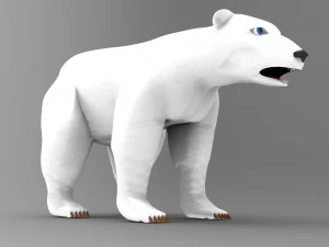 북극곰 3D 모델