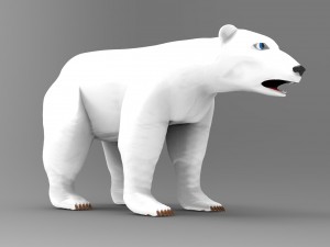 polarbear 3D-Modell