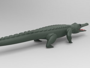 crocodile 3D Modell
