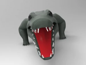 crocodile 3D Model