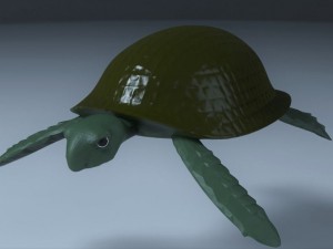 turtle 3D-Modell