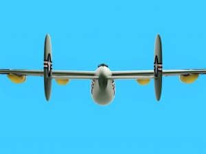 b 24 bomber 3Dモデル