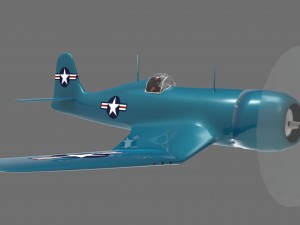 f4u corsair p 3D Model