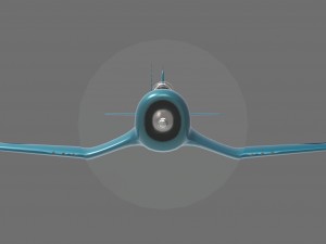 f4u corsair p Model 3D