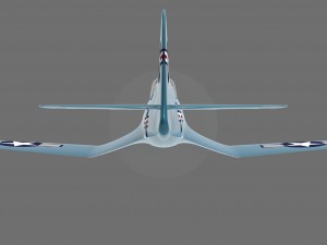 f4u corsair p Model 3D