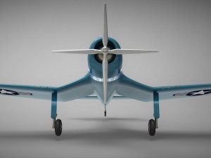 f4u corsair 1 Modèle 3D