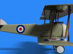 sopwith camel plane 3D Model