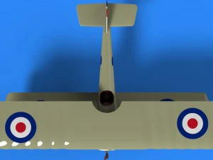 sopwith camel plane 3D Model