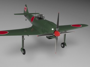 nakajima ki-84 hayate 3D Model