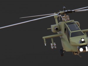 boeing ah-64 apache 3D 모델