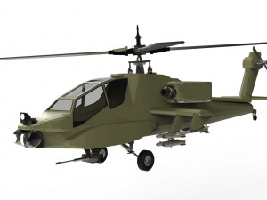boeing ah-64 apache 3D Model