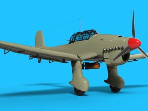 junkers ju87 stuka Modelo 3D