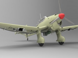 junkers ju87 stuka 3D Model