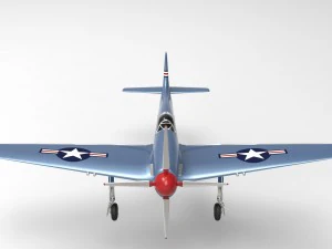 mustang p51 3D Model
