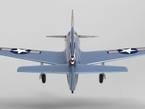 mustang p51 3D Model