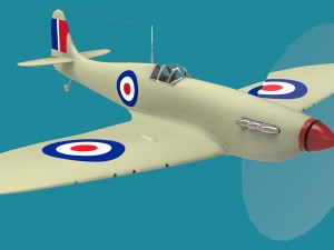 spitfire 3D Model