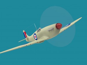 spitfire 3D Модель
