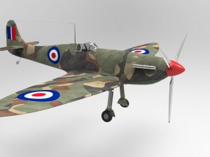 spitfire 3D Модель