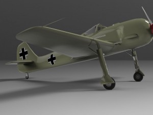 focke wulf fw 190 3D-Modell