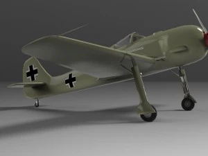 focke wulf fw 190 3D Model
