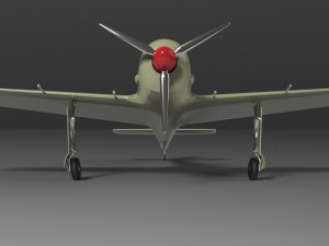 focke wulf fw 190 3D 模型