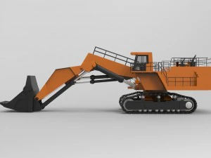 hydraulic excavator 3D Model