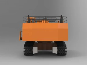hydraulic excavator 3D Model