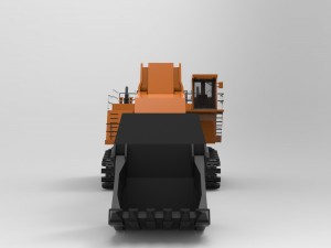 hydraulic excavator 3D Модель