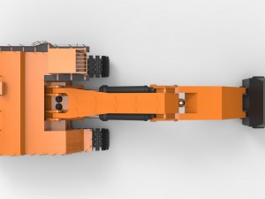 hydraulic excavator 3D Модель
